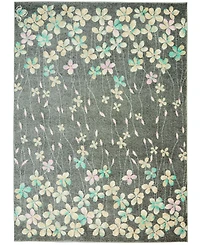 Long Street Looms Peace PEA04 5'3" x 7'3" Area Rug