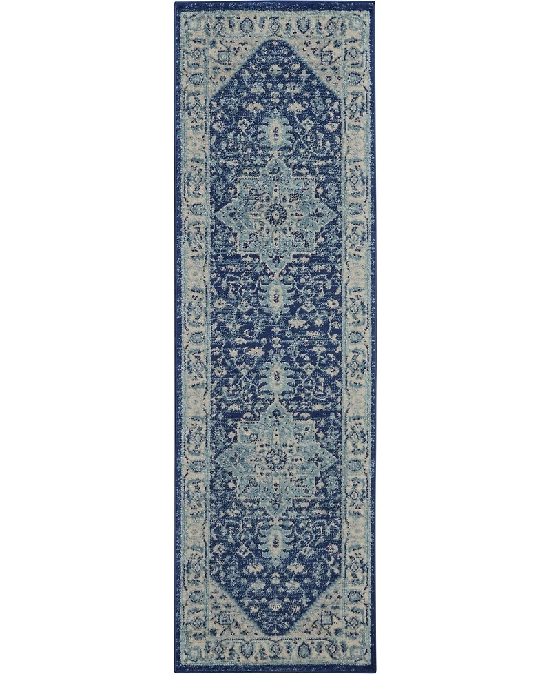 Long Street Looms Peace PEA06 2'3" x 7'3" Runner Rug
