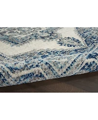 Long Street Looms Antique ANT01 Ivory 5'3" x 7'3" Area Rug