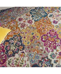 Long Street Looms Zeal ZEA21 Multi 3'9" x 5'9" Area Rug