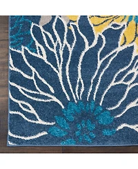 Long Street Looms Zeal ZEA17 9' x 12' Area Rug