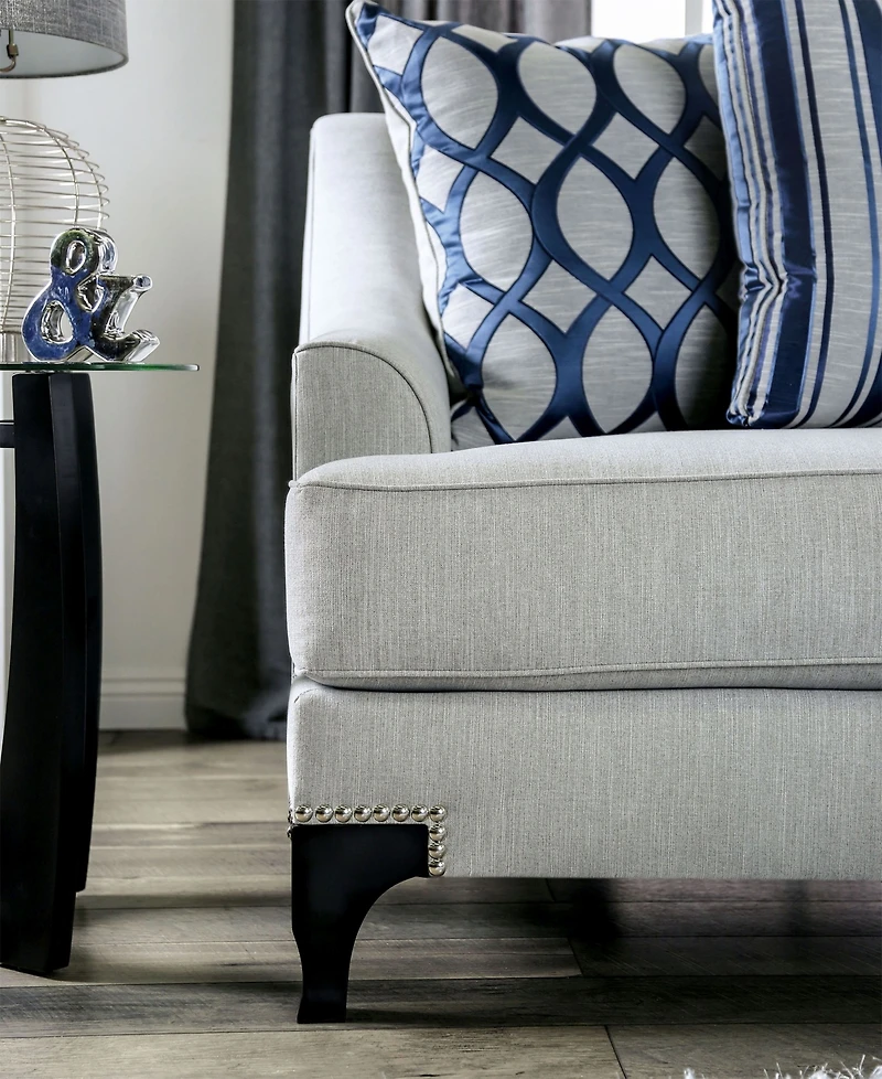 Furniture of America Allyson Upholstered Love Seat