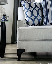 Furniture of America Allyson Upholstered Love Seat