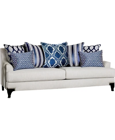 Furniture of America Allyson Upholstered Sofa
