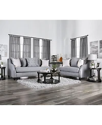 Furniture of America Cameron Park Upholstered Love Seat