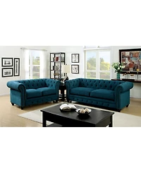 Furniture of America Skyana Upholstered Sofa
