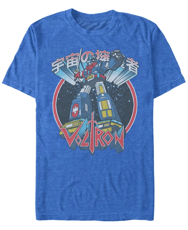 Fifth Sun Voltron Defender of the Universe Men's Poster Short Sleeve T-Shirt