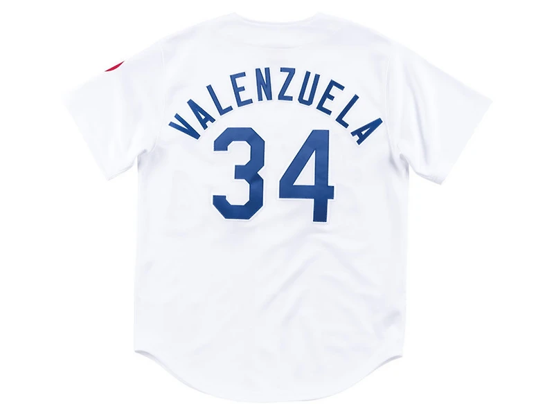 Mitchell & Ness Los Angeles Dodgers Men's Fernando Valenzuela Authentic Cooperstown Jersey