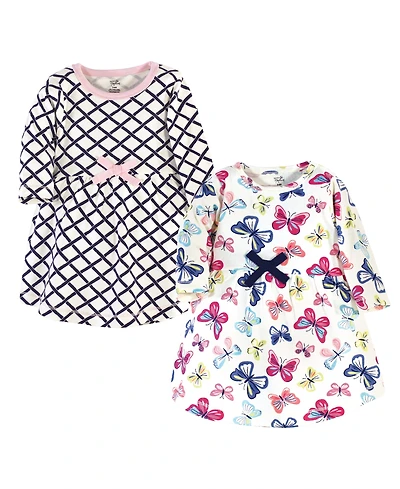 Touched by Nature Toddler Girls Organic Cotton Long-Sleeve