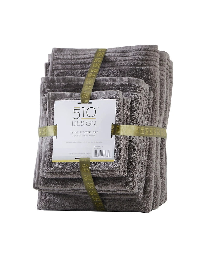 510 Design Big Bundle Cotton 12-Pc. Bath Towel Set