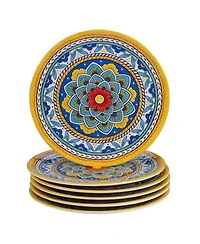 Certified International Portofino Melamine 6-Pc. Salad Plates