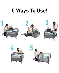 Graco Pack and Play Travel Dome Play Yards