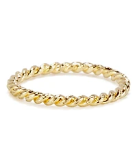 brook & york Liv Rope 14K Gold Plated Ring