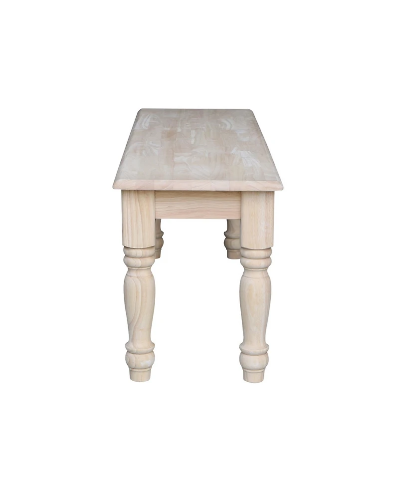 International Concepts Farmhouse Bench