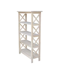 International Concepts X-Sided 4 Tier Shelf Unit