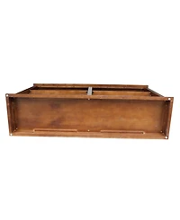 International Concepts Hampton Sofa Server Table with Shelves