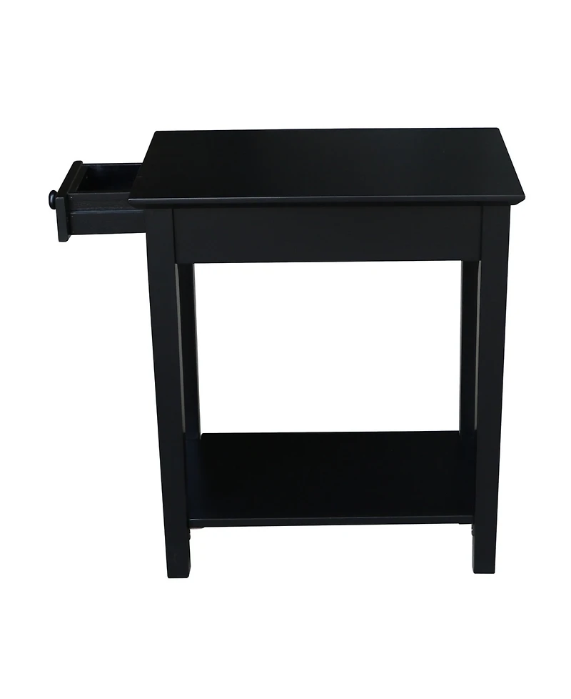 International Concepts Narrow End Table