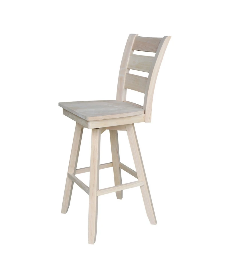 International Concepts Tuscany Bar Height Stool with Swivel and Auto Return