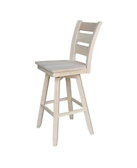 International Concepts Tuscany Bar Height Stool with Swivel and Auto Return