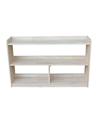 International Concepts Abby Divided Bookcase