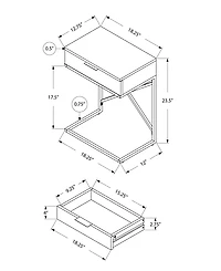 Monarch Specialties Accent Table
