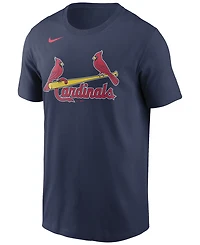 Nike St. Louis Cardinals Men's Swoosh Wordmark T-Shirt