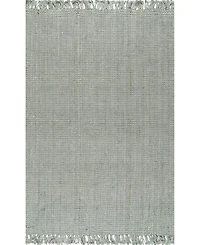 nuLoom Natura Collection Chunky Loop 5' x 7'6" Area Rug