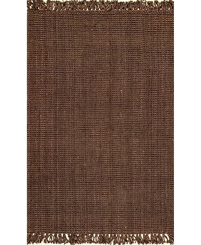 nuLoom Natura Collection Chunky Loop 5' x 7'6" Area Rug