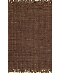 nuLoom Natura Collection Chunky Loop 5' x 7'6" Area Rug