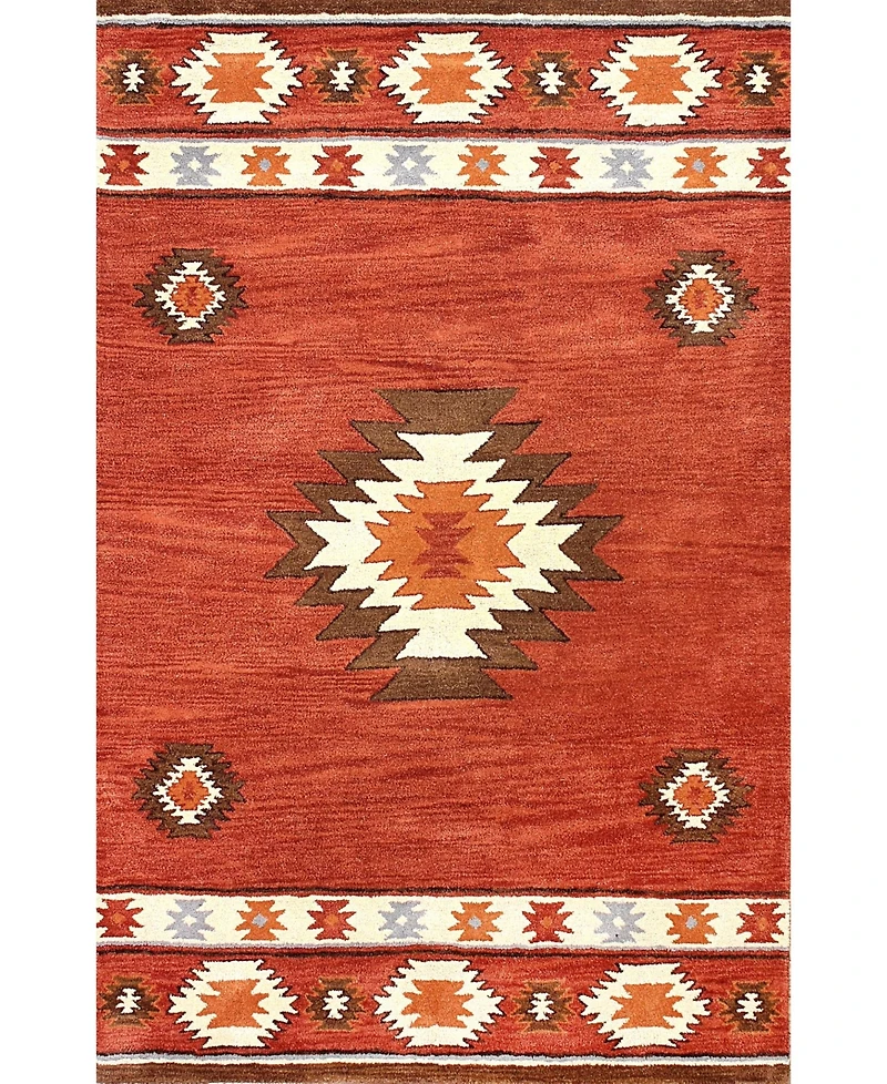 nuLoom Florence Shyla Abstract 5' x 8' Area Rug