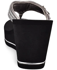 Guess Women's Sarraly Eva Logo Wedge Sandals