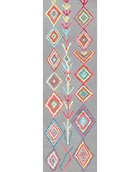 nuLoom San Miguel Hand Tufted Belini 5' x 8' Area Rug