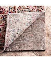 nuLoom Luxe Pad Premium Snowflake Non-Slip Grip Gray 5' x 8' Rug Pad