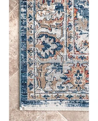 nuLoom Selina Kara Vintage-Inspired Gray 8' x 10' Area Rug