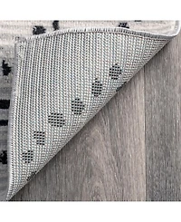 nuLoom Creek Contemporary Antonina Gray 5' x 8' Area Rug