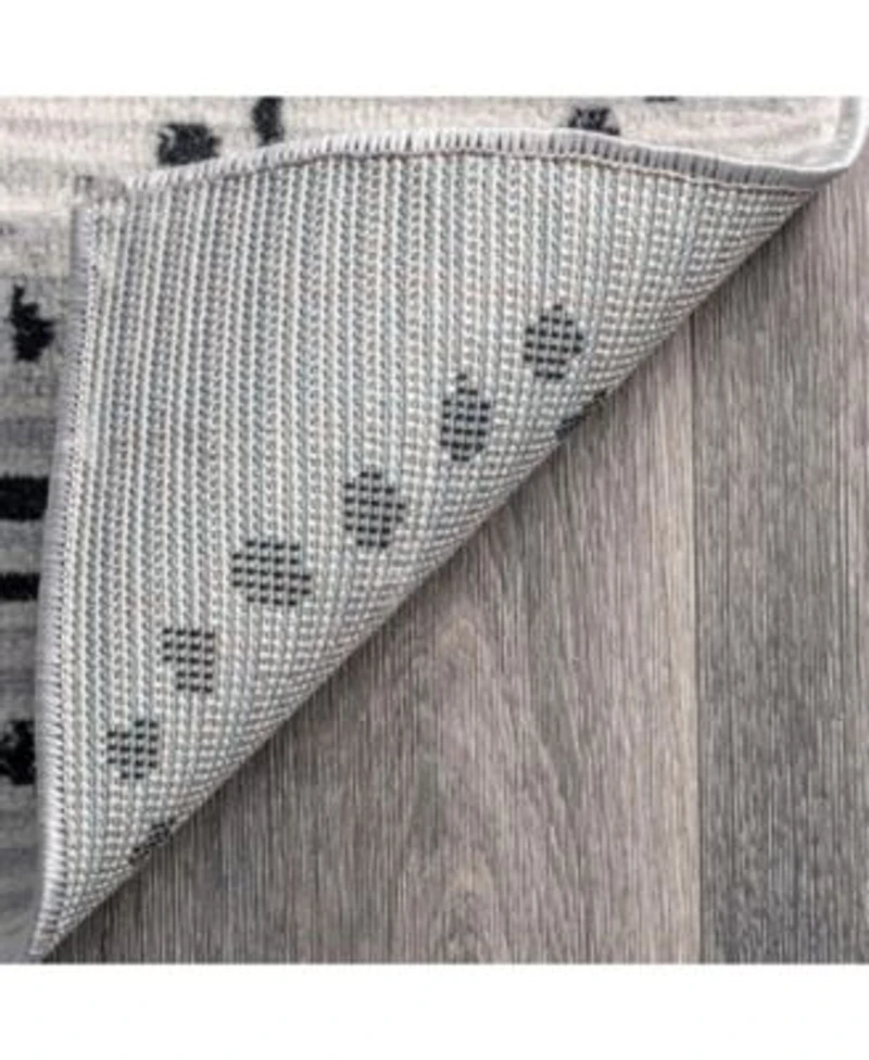 Nuloom Creek Contemporary Antonina Gray Area Rug