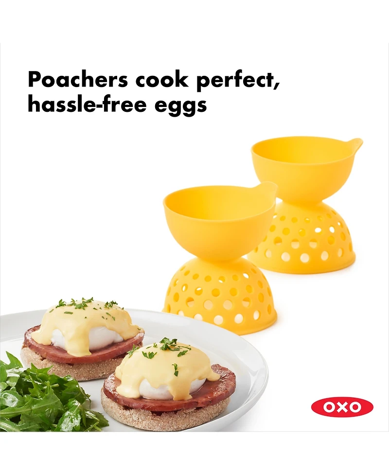 Oxo Good Grips 2-Pk. Silicone Egg Poacher