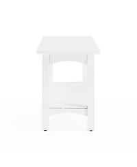 Alaterre Furniture Craftsbury Wood Entryway Bench
