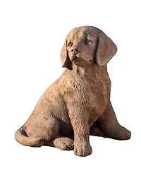 Campania International Golden Retriever Puppy Garden Statue
