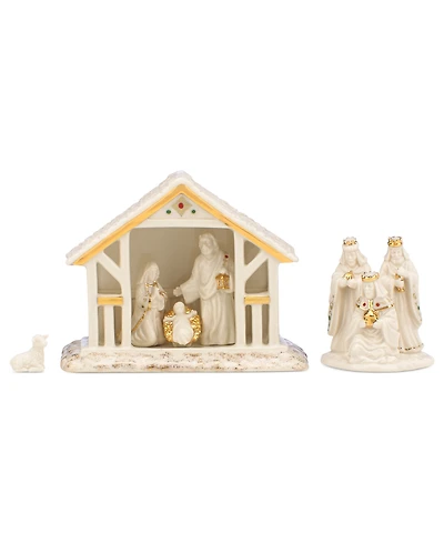 Lenox Mistletoe Park Manger, Exclusively at Macy's