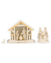 Lenox Mistletoe Park Manger, Exclusively at Macy's