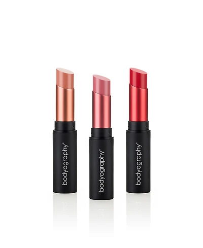 Bodyography Fabric Texture Lipstick Trio