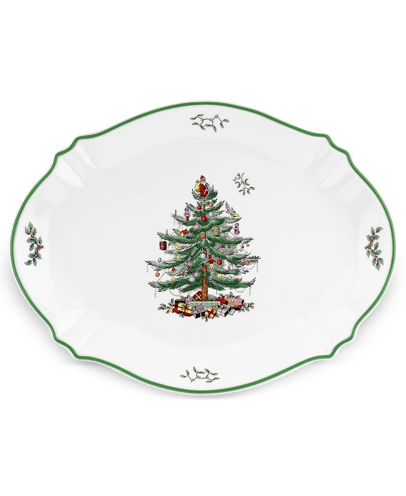 Spode Christmas Tree Oval Platter