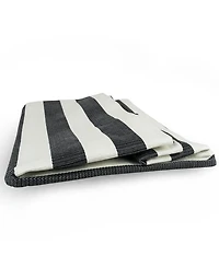 Design Imports Paper Bin Stripe Rectangle Small
