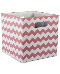 Design Imports Print Polyester Storage Bin