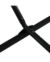 Large 2-Person Hammock Stand with Heavy-Duty Steel Beam Construction
