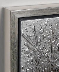 Empire Art Direct Solitary Field Textured Metallic Hand Painted Wall Art by Martin Edwards, 24" x 48" x 1.5"