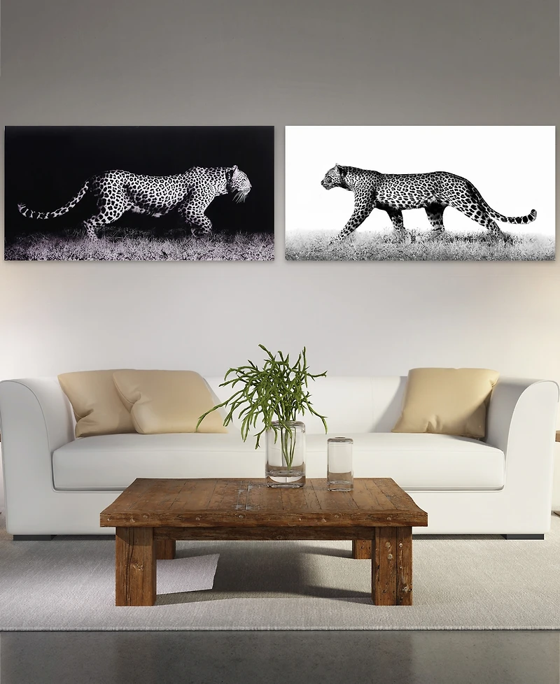 Empire Art Direct Fearless 1 and 2 Frameless Free Floating Tempered Glass Panel Graphic Wall Art, 24" x 48" x 0.2"