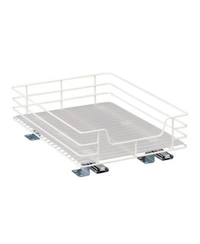 Household Essentials Glidez 1-Tier Steel Pull-Out Cabinet Organizer