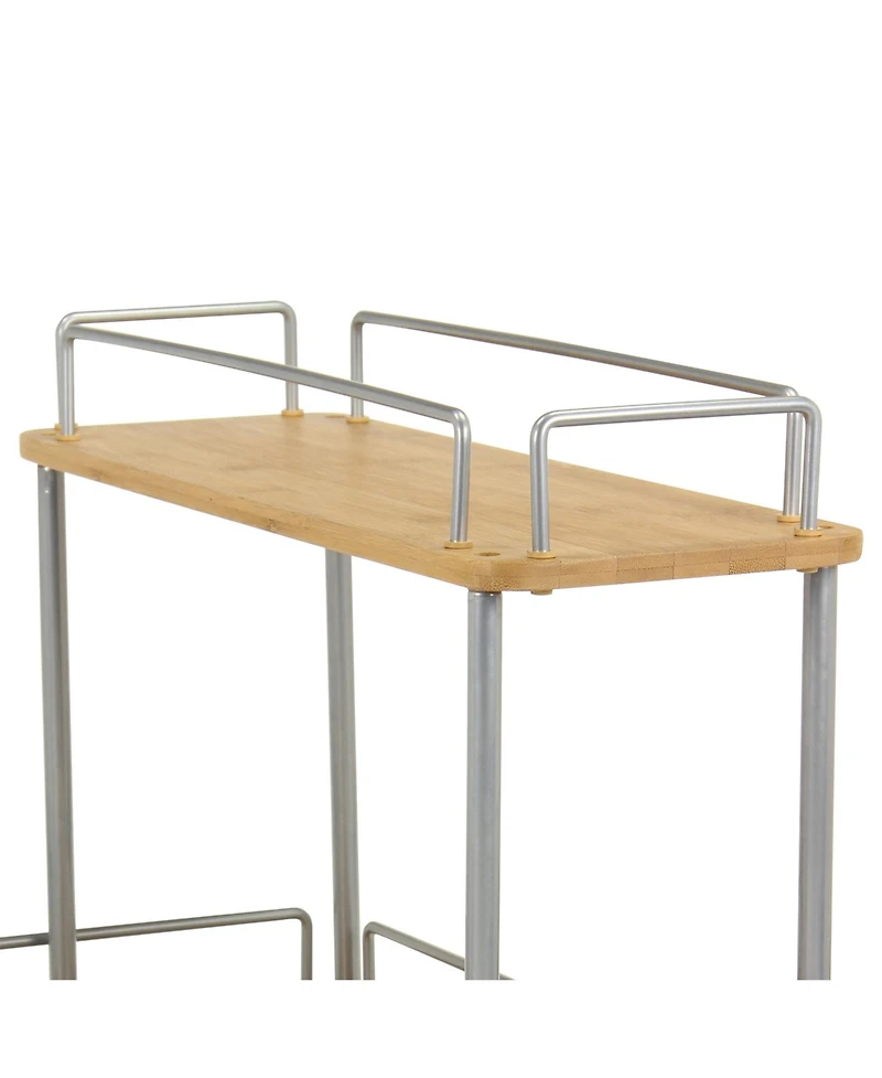 Household Essentials Glidez 2-Tier 11.5" Sliding Cabinet Organizer